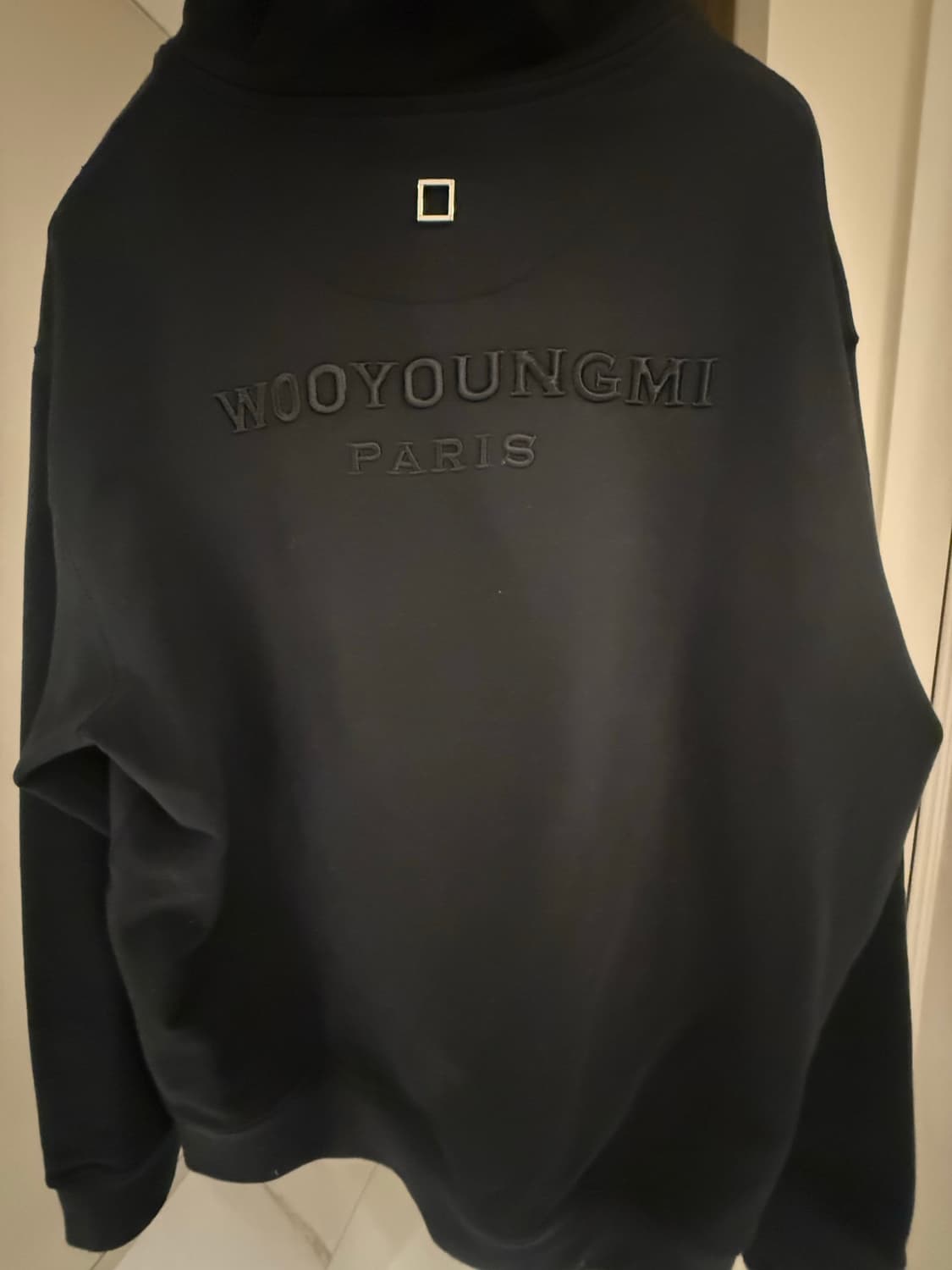 우영미 자수로고 후드 52 상품이미지2