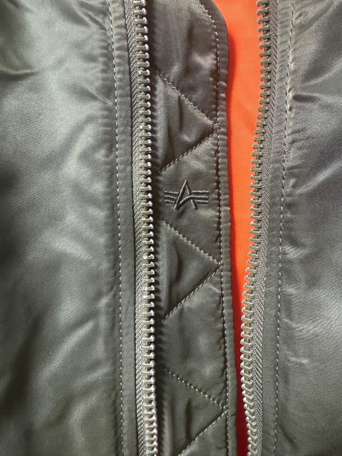 알파인더스트리 Ma - 1 플라이트 자켓 세이지 상품이미지5