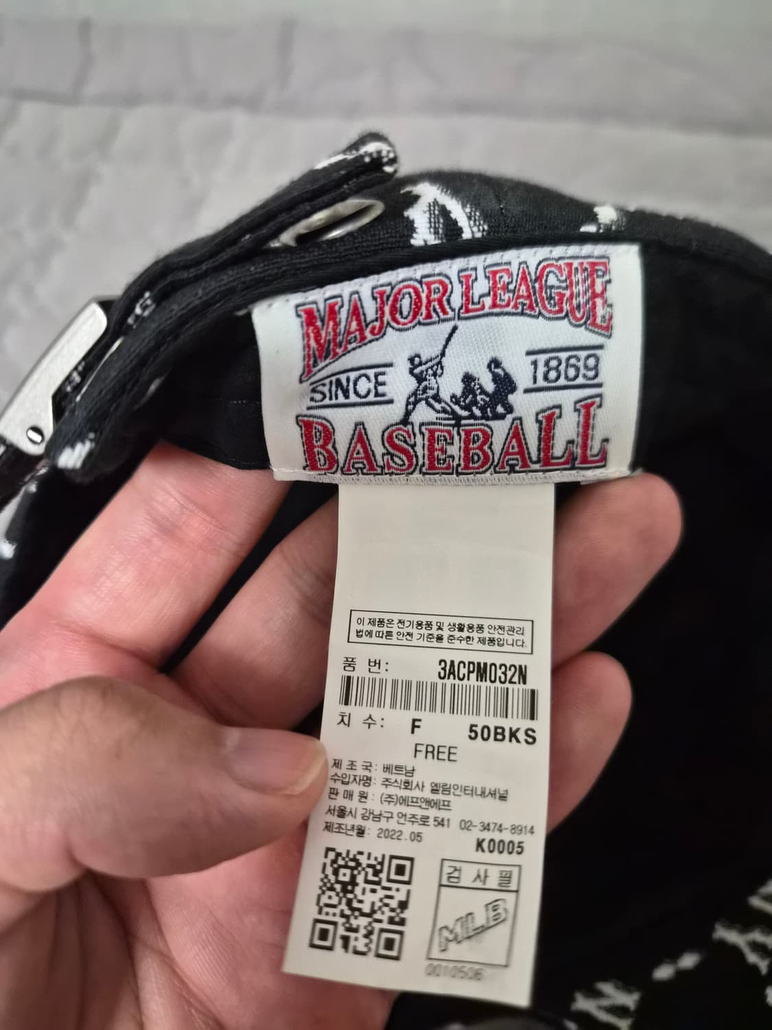 MLB 다이아모노그램 볼캡 상품이미지4