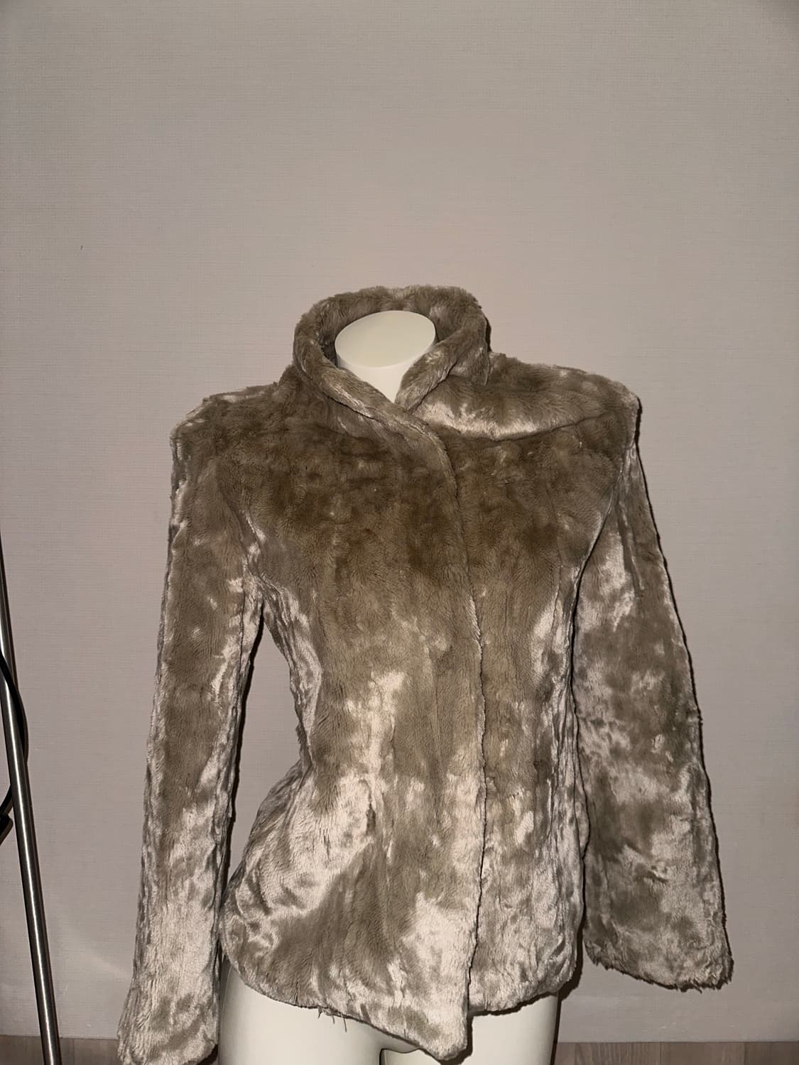 빈티지 민트그레이 퍼자켓 상품이미지5