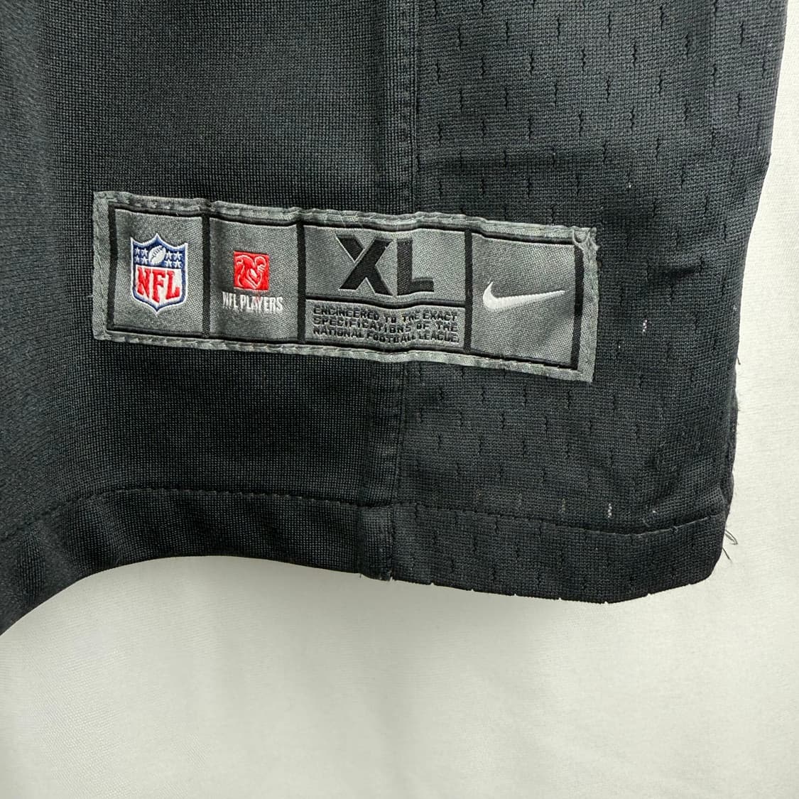 (무료배송)XL) 나이키 NFL 레이더스 럭비 져지 블랙 상품이미지4