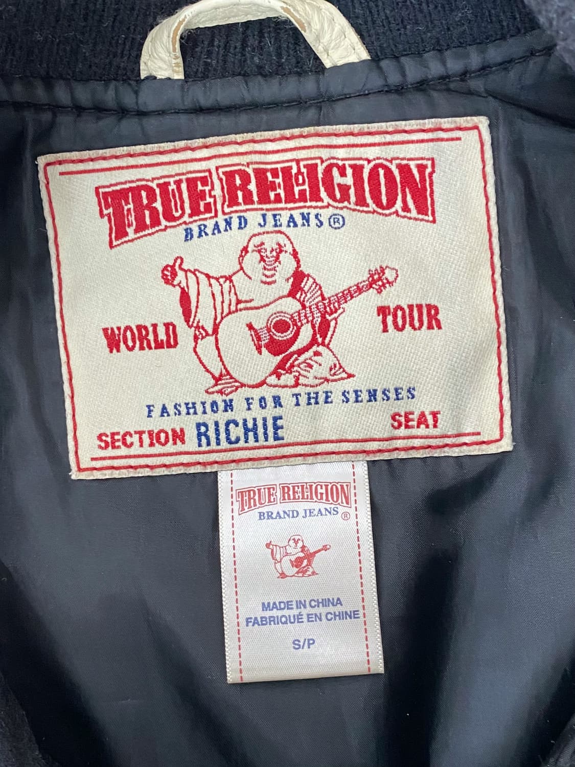 트루 릴리전 브루클린 레터맨 울 레더 바시티 자켓 상품이미지9