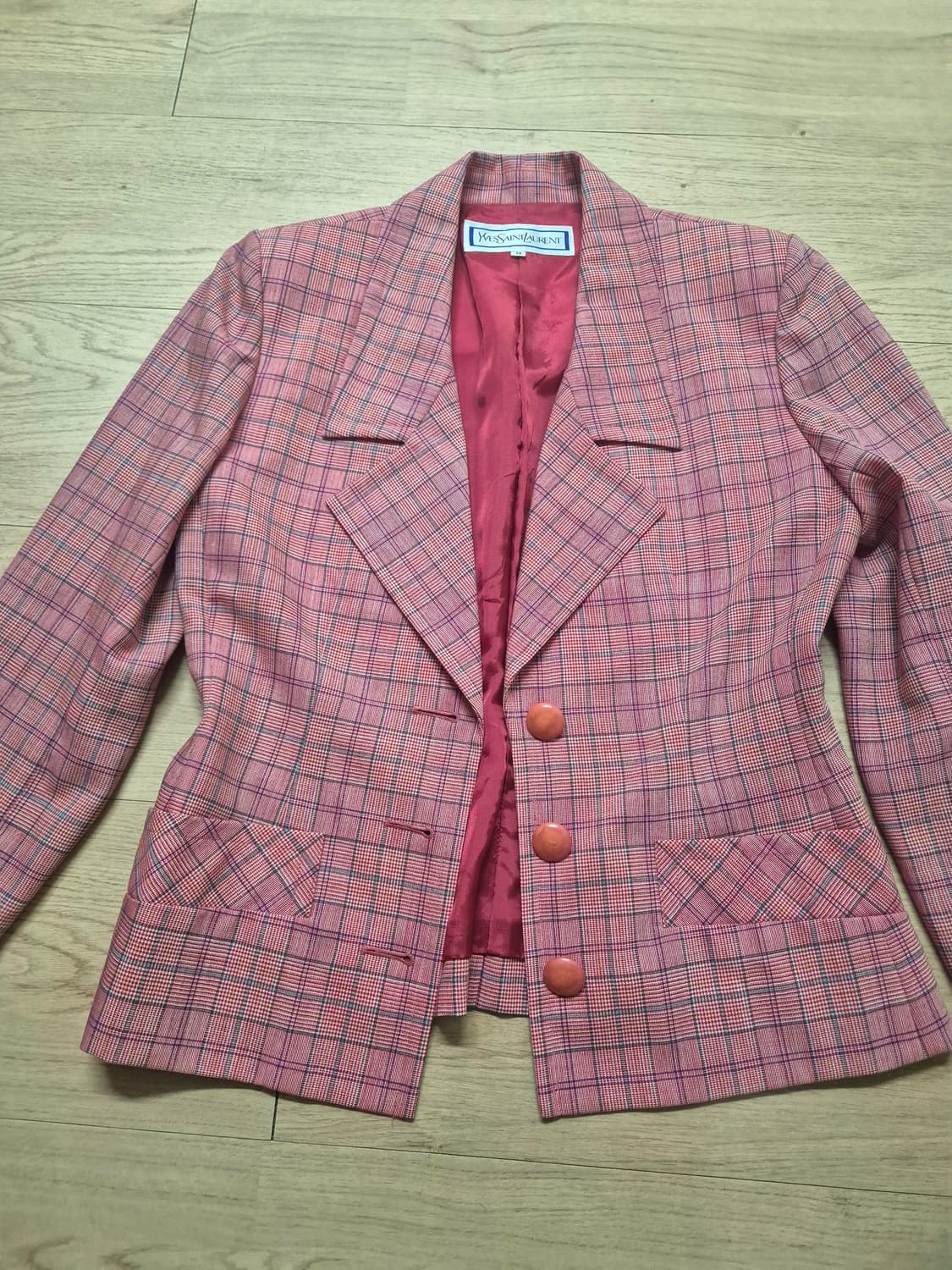 생로랑 빈티지 자켓 상품이미지4