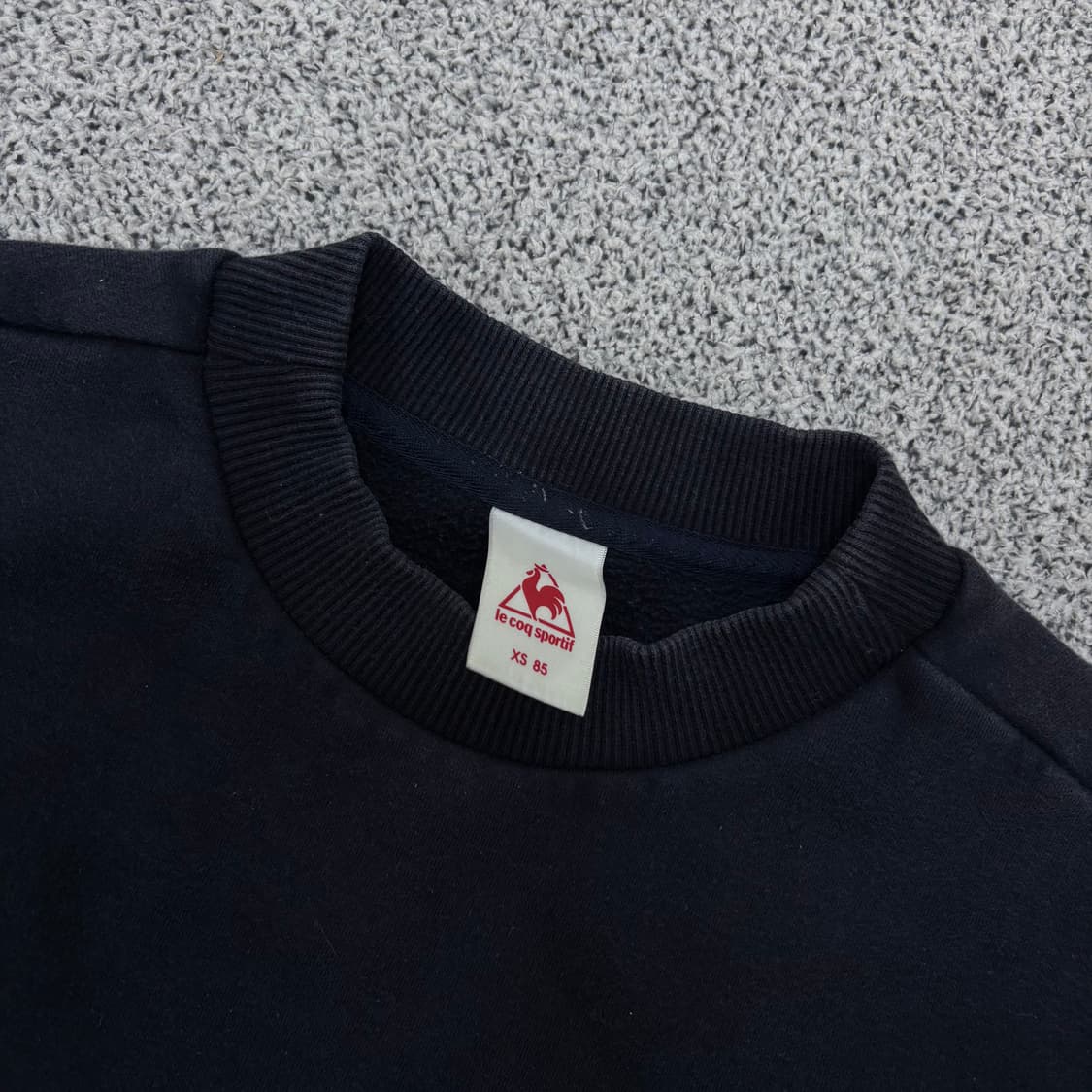 XS 르꼬끄 여성 기모 맨투맨 긴팔티 0317J 상품이미지2