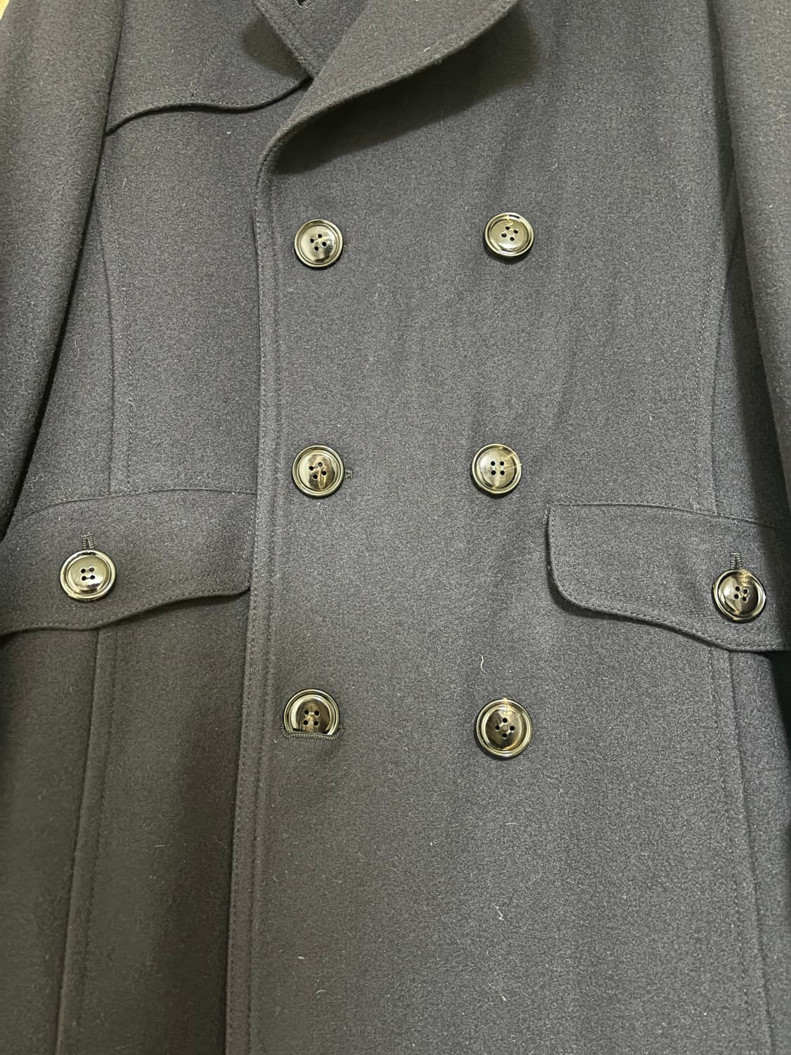 착샷o) 커스텀멜로우 캐시미어 블렌디드 피코트  상품이미지7