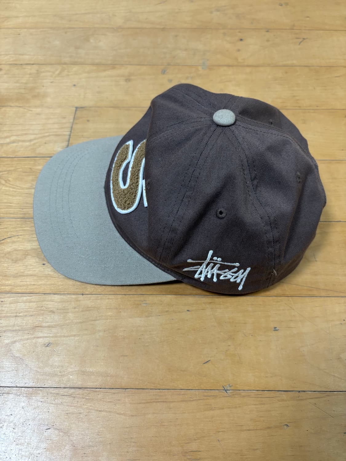 스투시 셔닐 s 로우 캡 브라운 상품이미지2