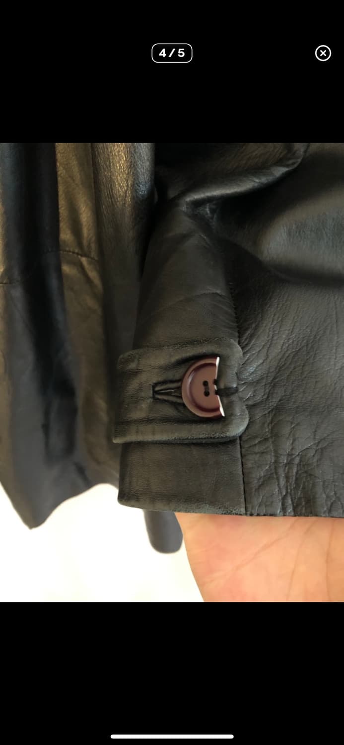 빈티지 레더코트 상품이미지5