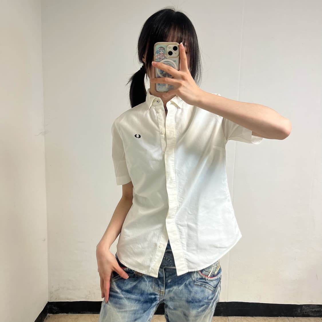 Fred Perry Short Sleeve Shirt 상품이미지1