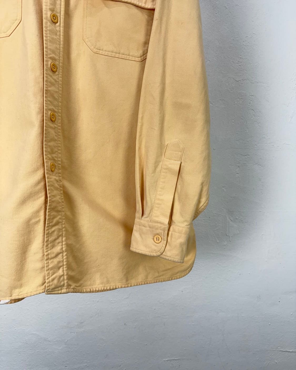 엘엘빈 옐로우 샤무아 헤비 코튼 워크 셔츠 상품이미지5