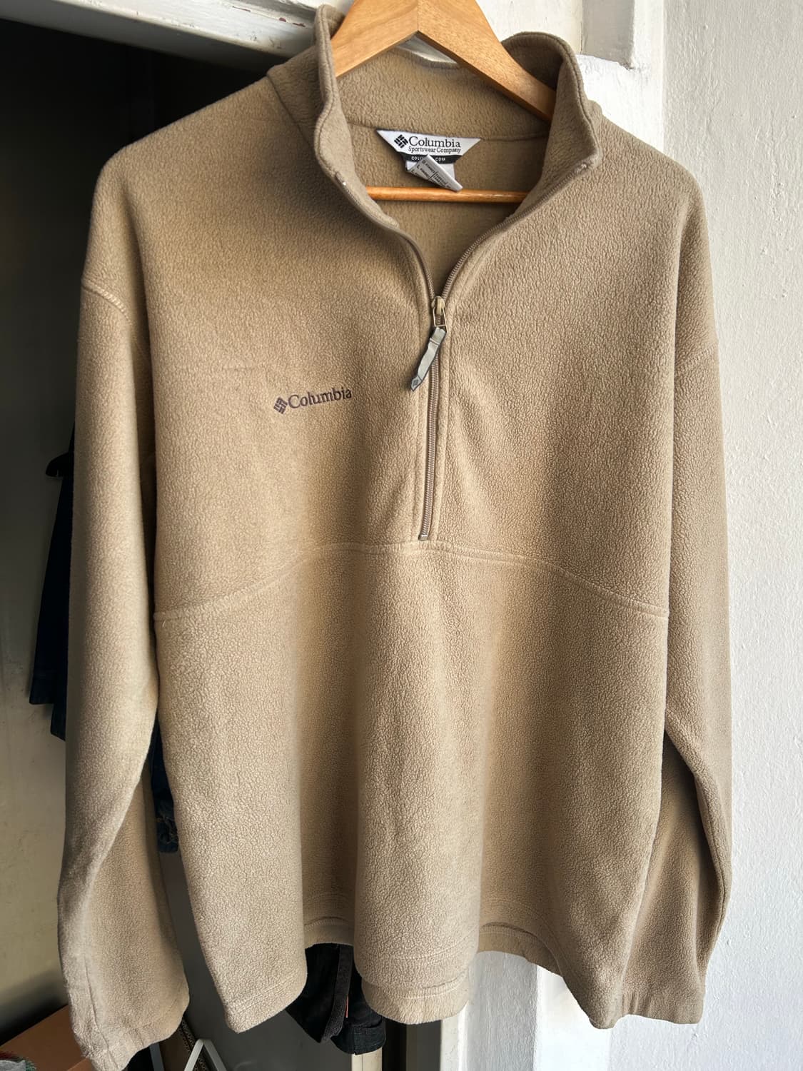 컬럼비아 플리스 하프집업 탄컬러 상품이미지2