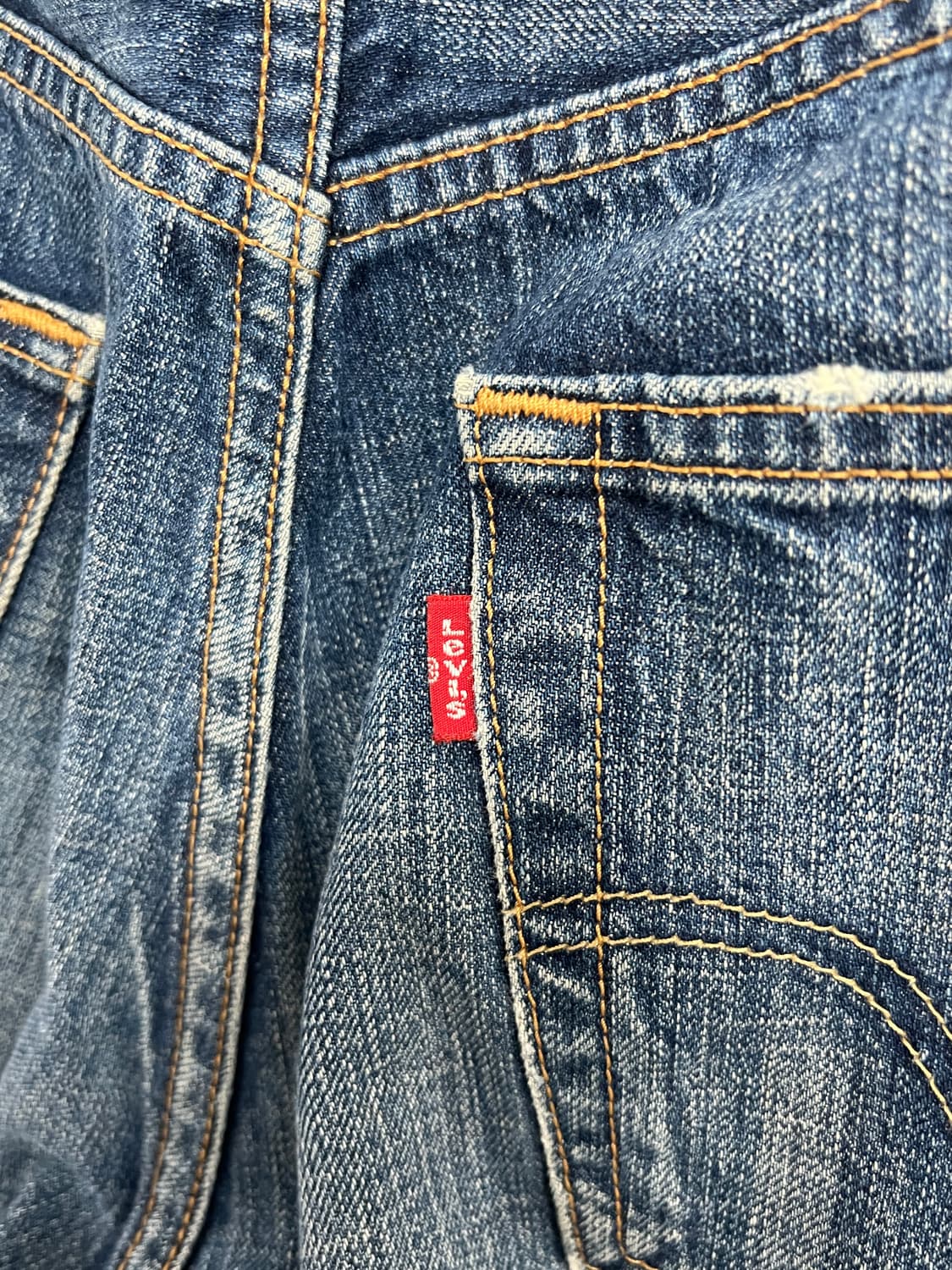 Levis 501 리바이스 오리지널 스트레이트핏 데님 팬츠 상품이미지3