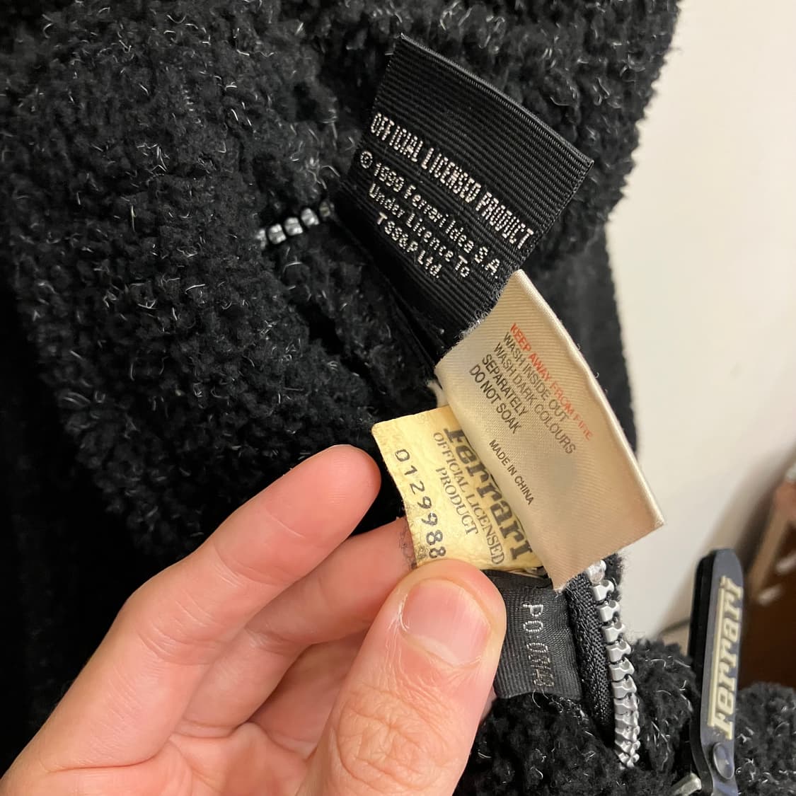 N227 90s 페라리 플리스 후리스 상품이미지4