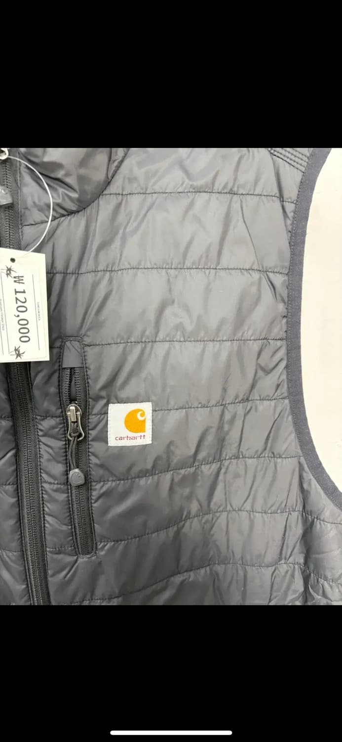 칼하트 길리엄 블랙 경량 베스트 자켓 H1962 상품이미지3