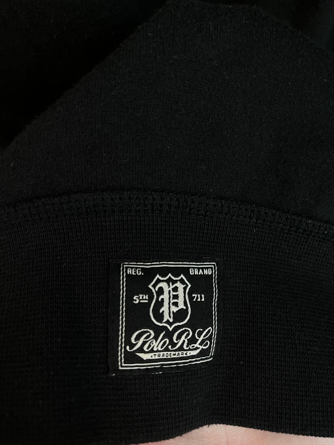 폴로 랄프로렌 P 로고 크루넥 맨투맨 티셔츠 [M] 상품이미지5