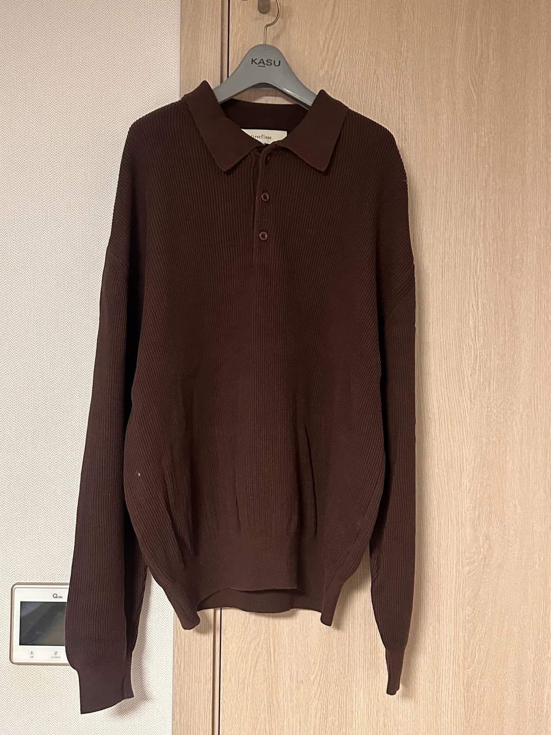 퍼스트플로어 데일리 코튼 립 폴로 롱슬리브 50 상품이미지3