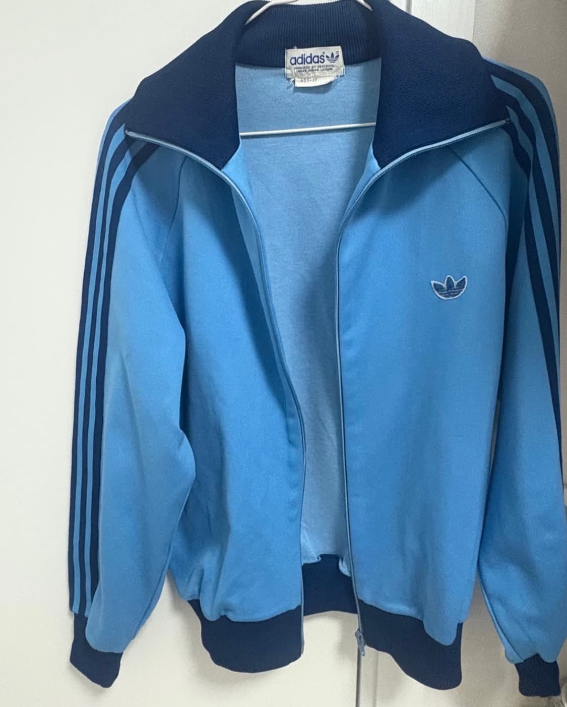 아디다스 80’s 서독 일본발 스카이블루 져지 상품이미지1