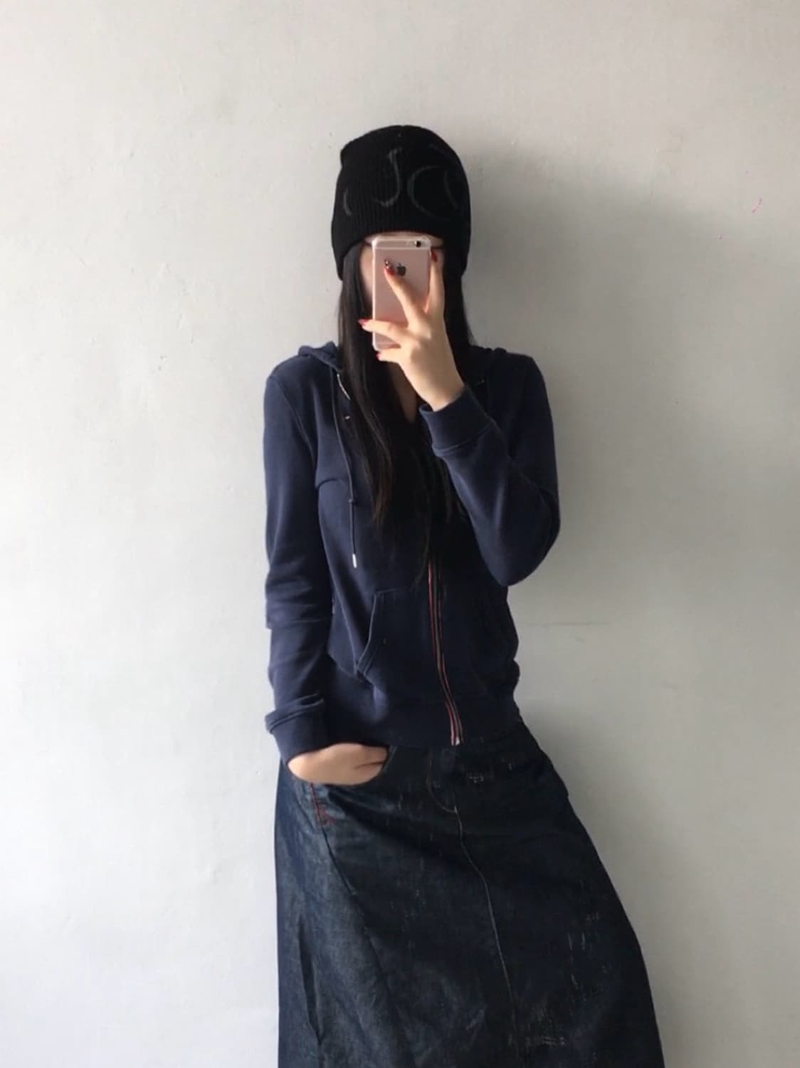 타미힐피거 로고 후드집업 상품이미지2