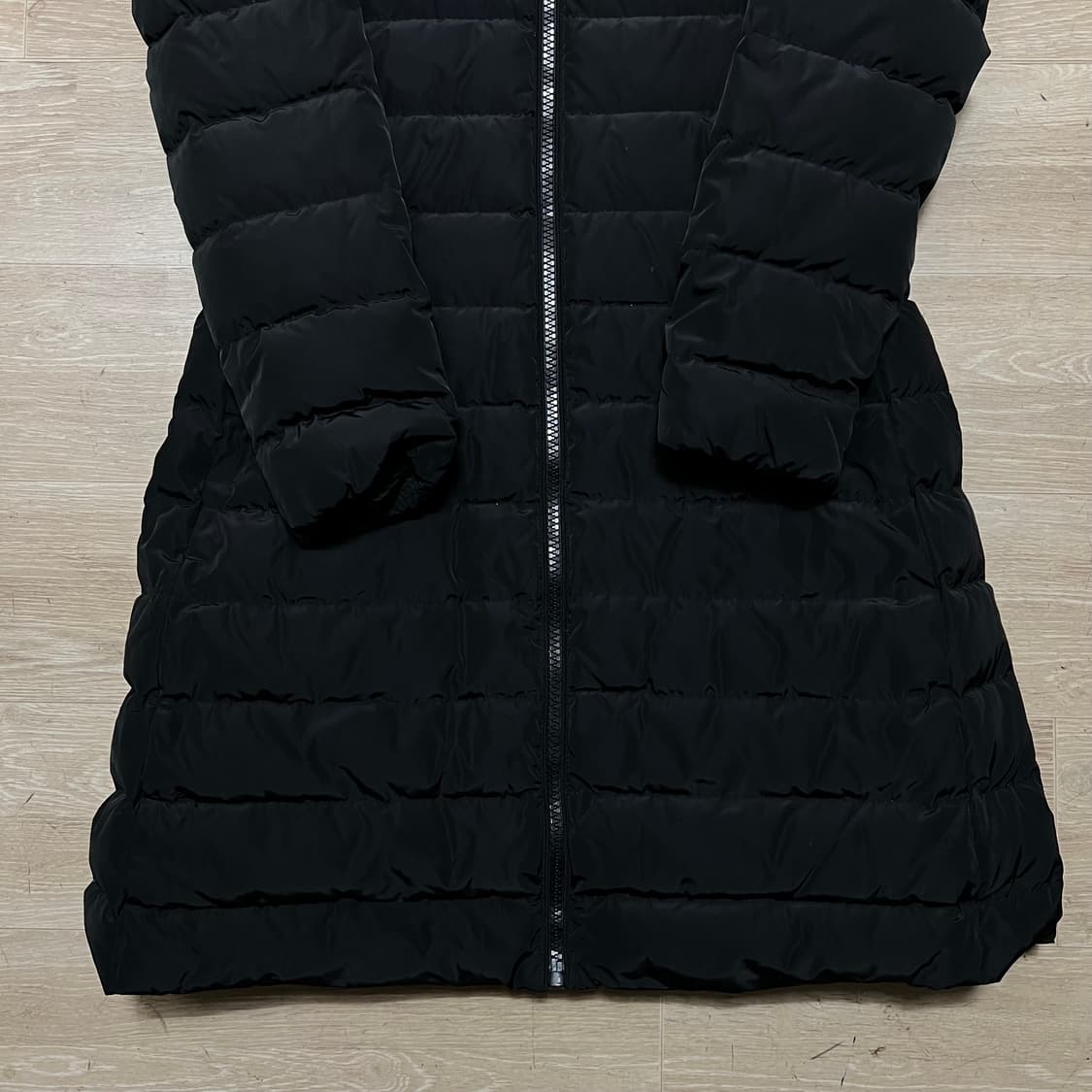 JS 뉴욕 여성 프리미엄 덕다운 경량 롱패딩 점퍼 [블랙] FREE 상품이미지3