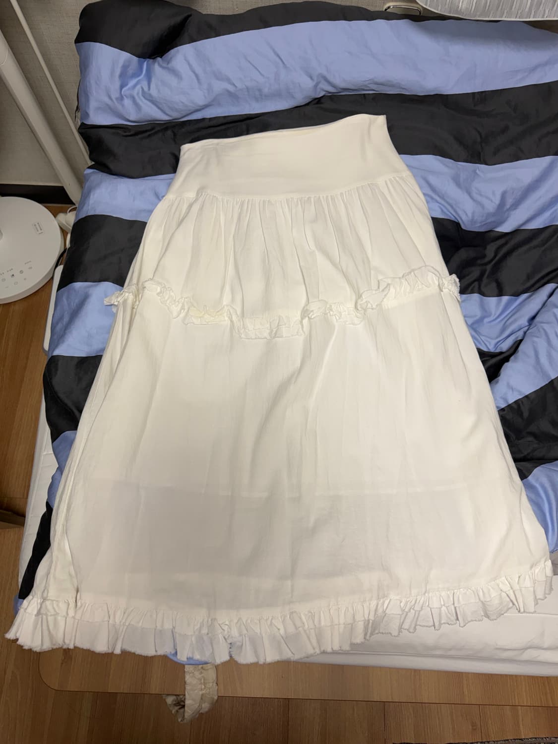 썬번프로젝트 러플롱스커트 상품이미지2