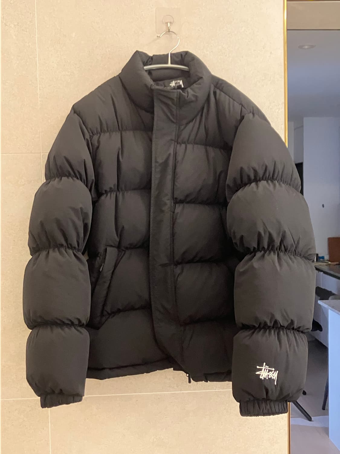 22fw 스투시 립스탑 패딩(m) 상품이미지1