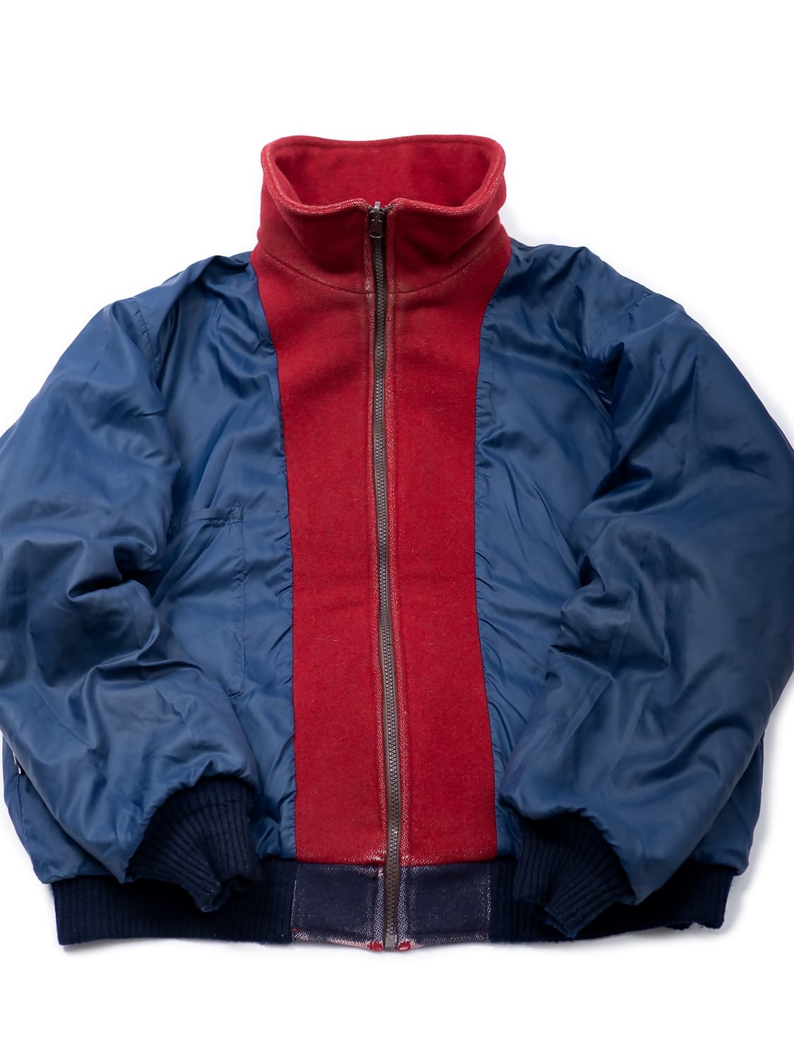 80’s Pendleton Bomber Leather Jacket 상품이미지6