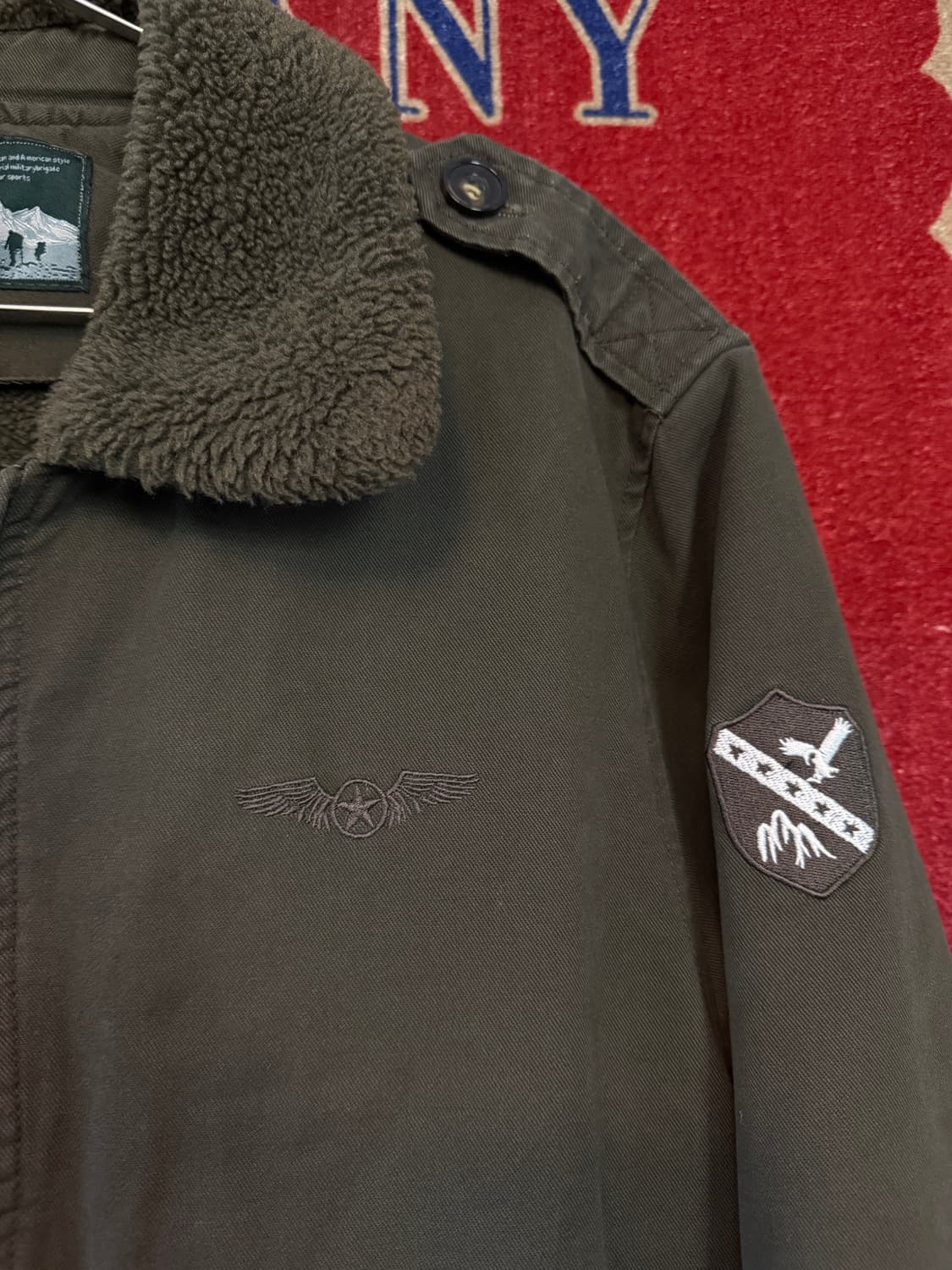 Military A-2 코튼 자켓 상품이미지5