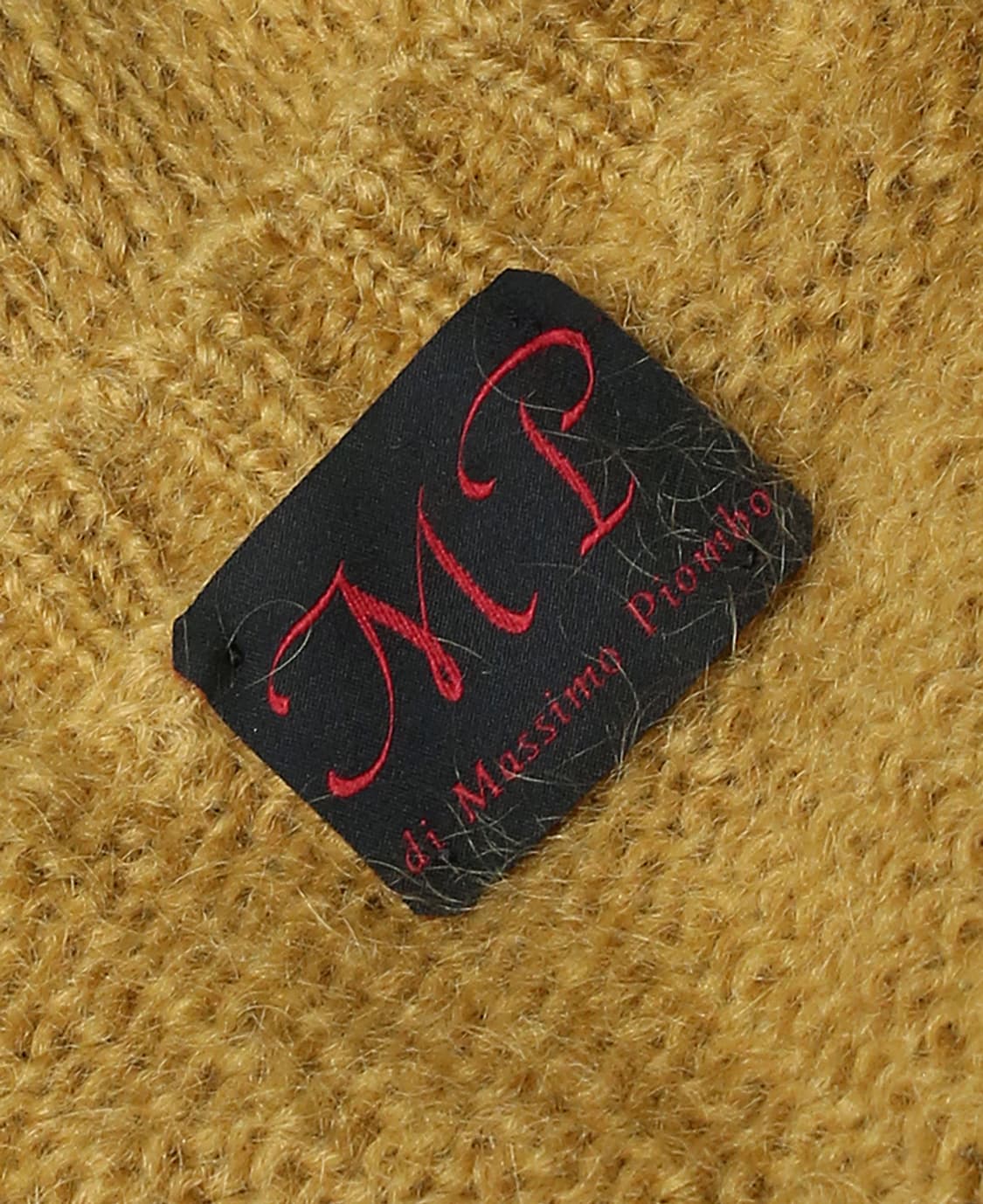 마시모 피옴보 [Massimo Pimobo] 어린 모헤어 머스타드 니트 상품이미지4