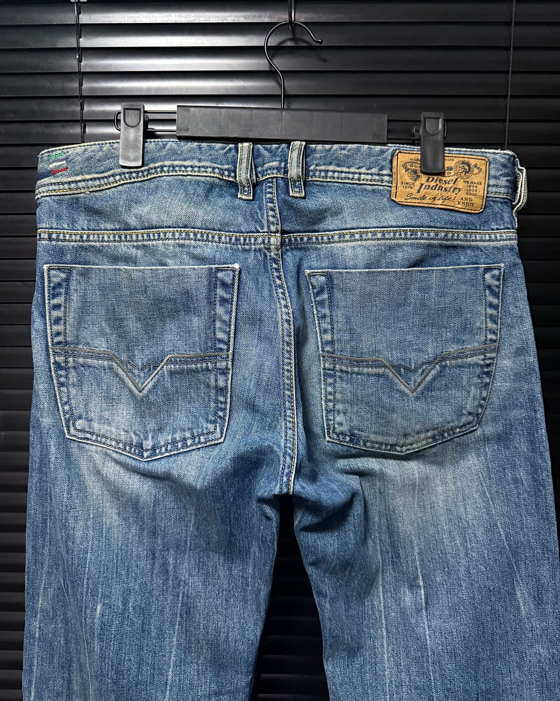 디젤 ZATHAN 자탄 부츠컷 플레어진 나팔 31 워싱 데님 웨스턴 바지 상품이미지3