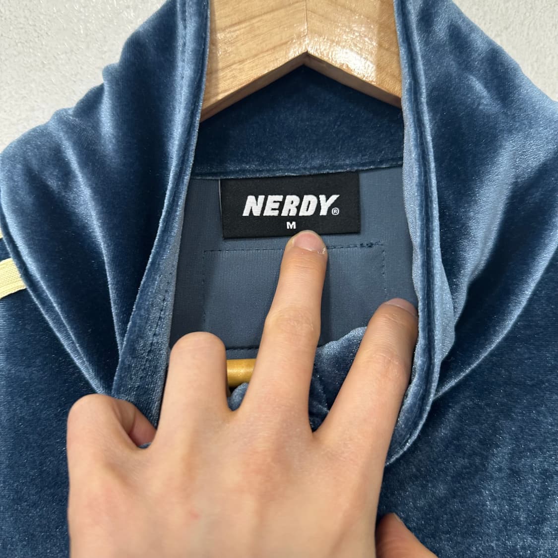 널디 벨벳 져지 상품이미지3