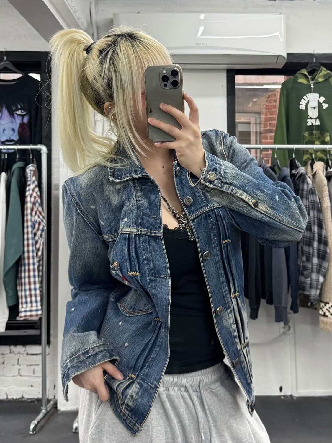 리바이스 워시드 데님자켓 상품이미지1