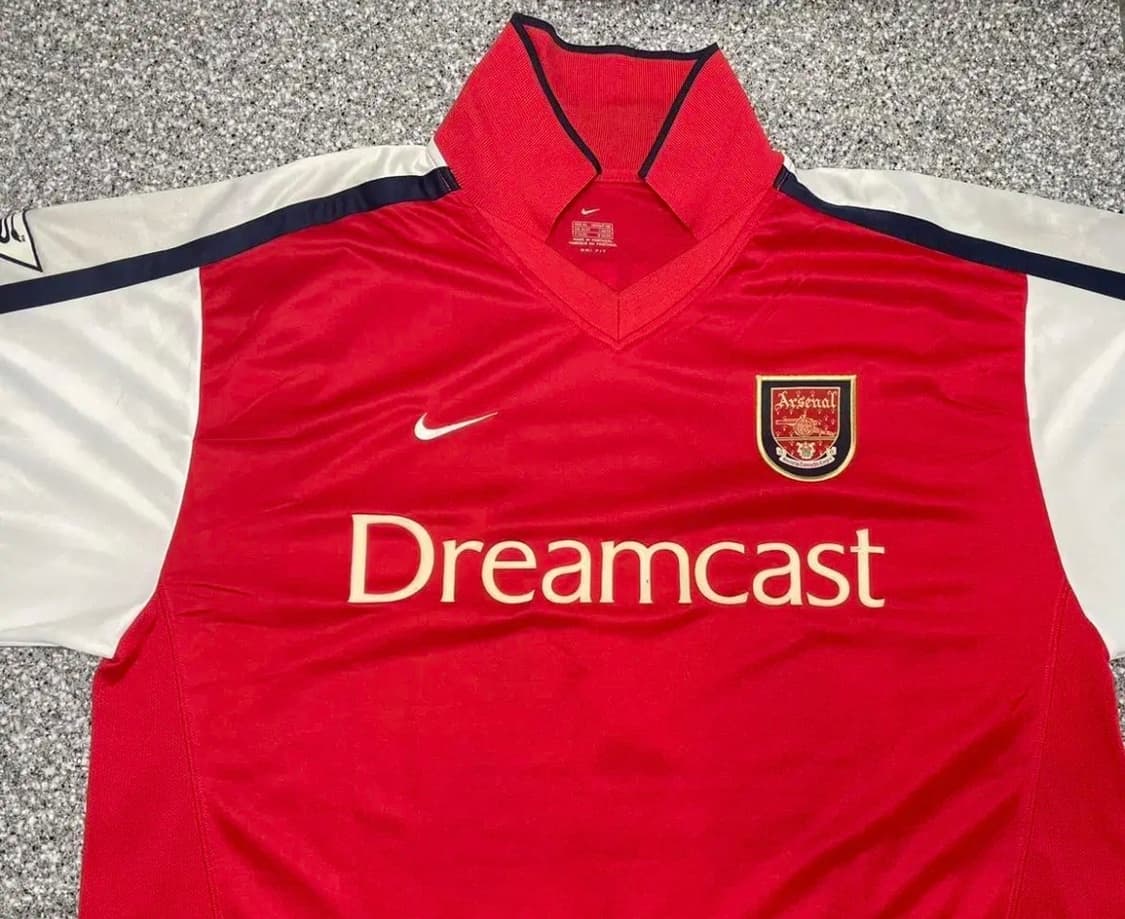 아스날 00/02 홈 유니폼 긴팔 XL 상품이미지1