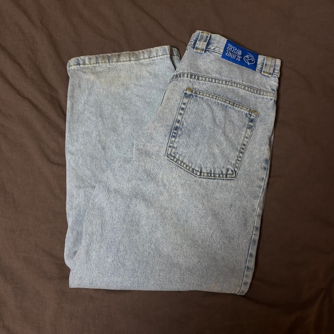 [XL] 폴라 스케이트 빅보이 데님 연청 상품이미지2