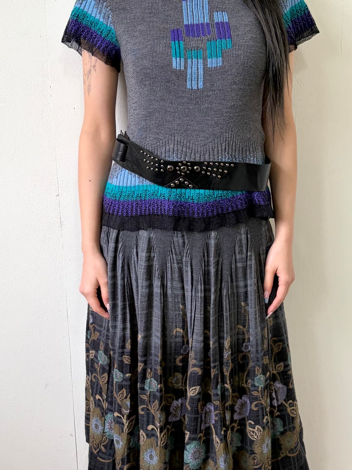 VOICE OF VOICES 스터드 벨트 상품이미지5