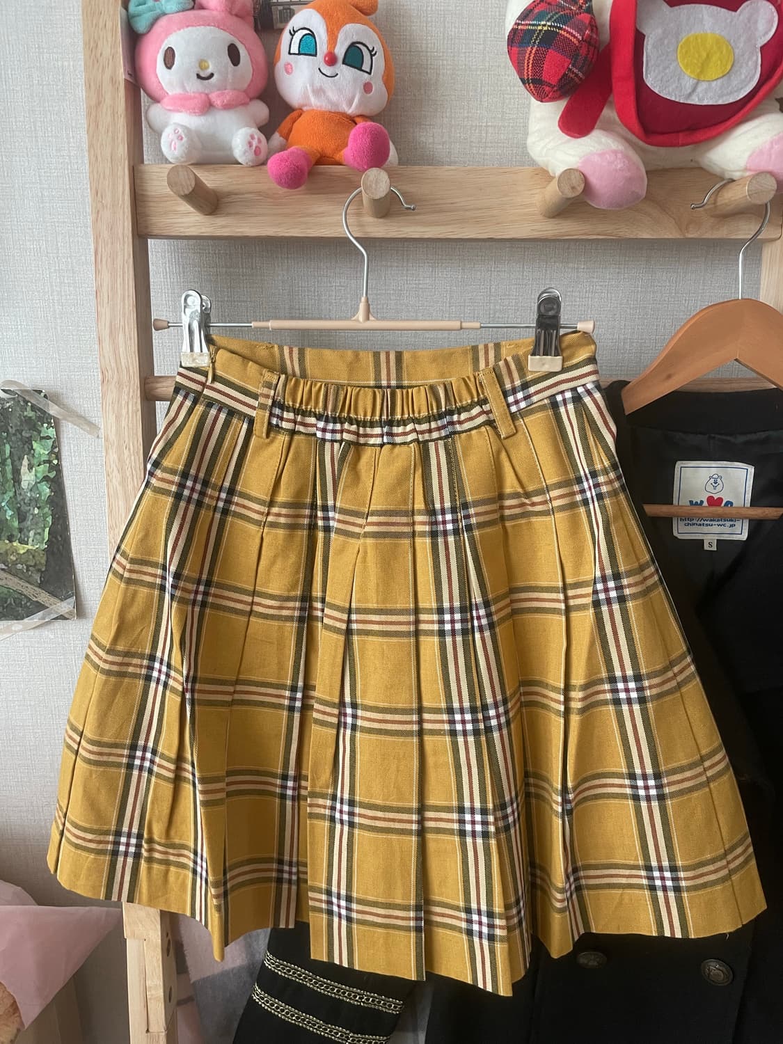 모리걸 빈티지 캐캐체 아무 코디 set 💛🖤✨ 상품이미지7