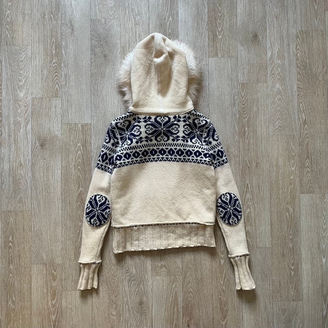 knit zip up hoodie 상품이미지3