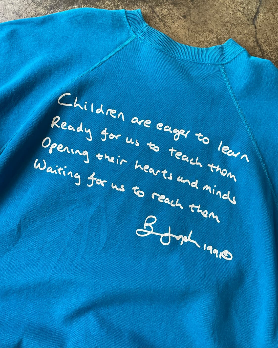90s USA “All Children Can Learn” Sweat 상품이미지6
