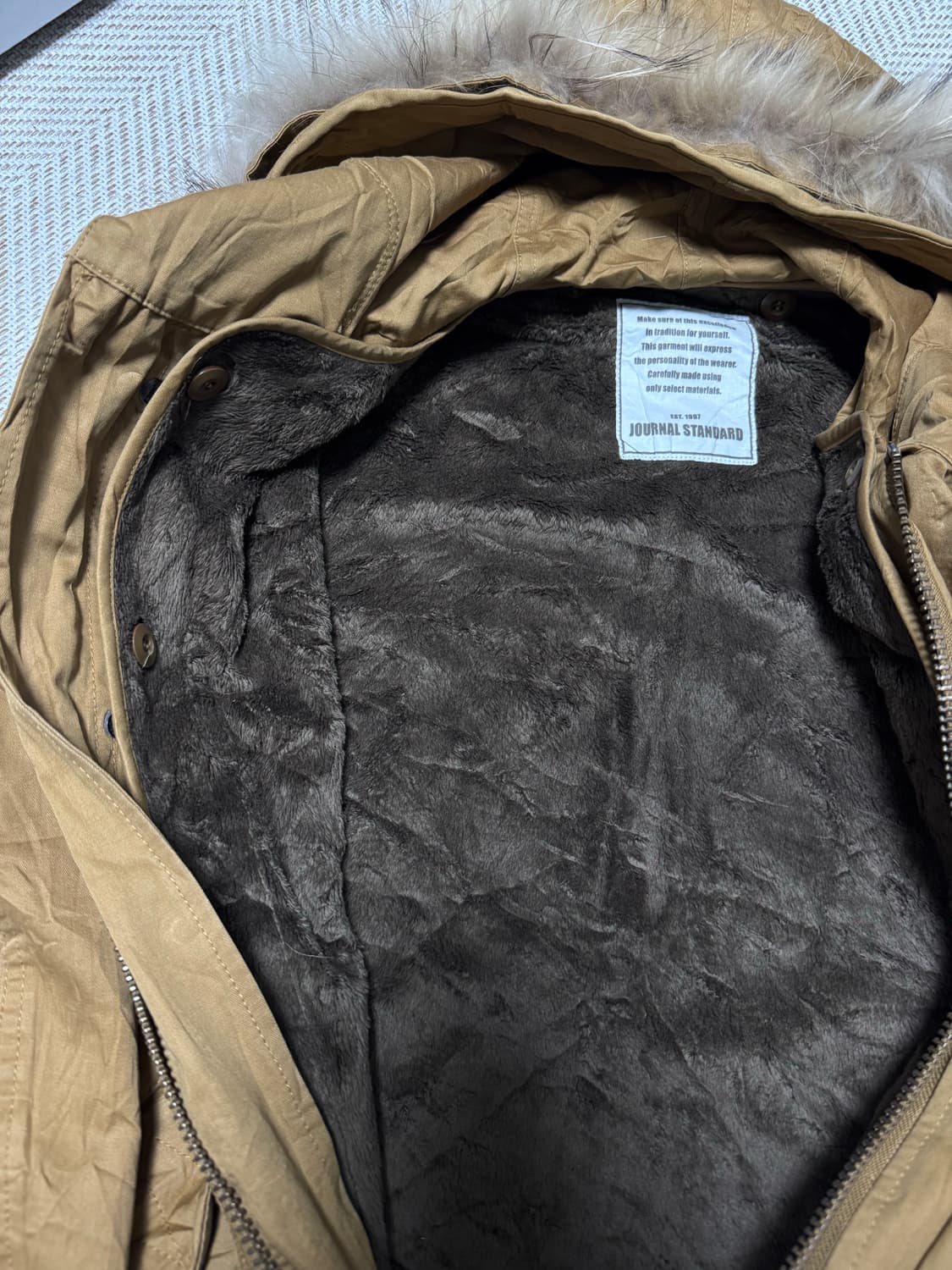 저널 스탠다드 밀리터리 파카 상품이미지2