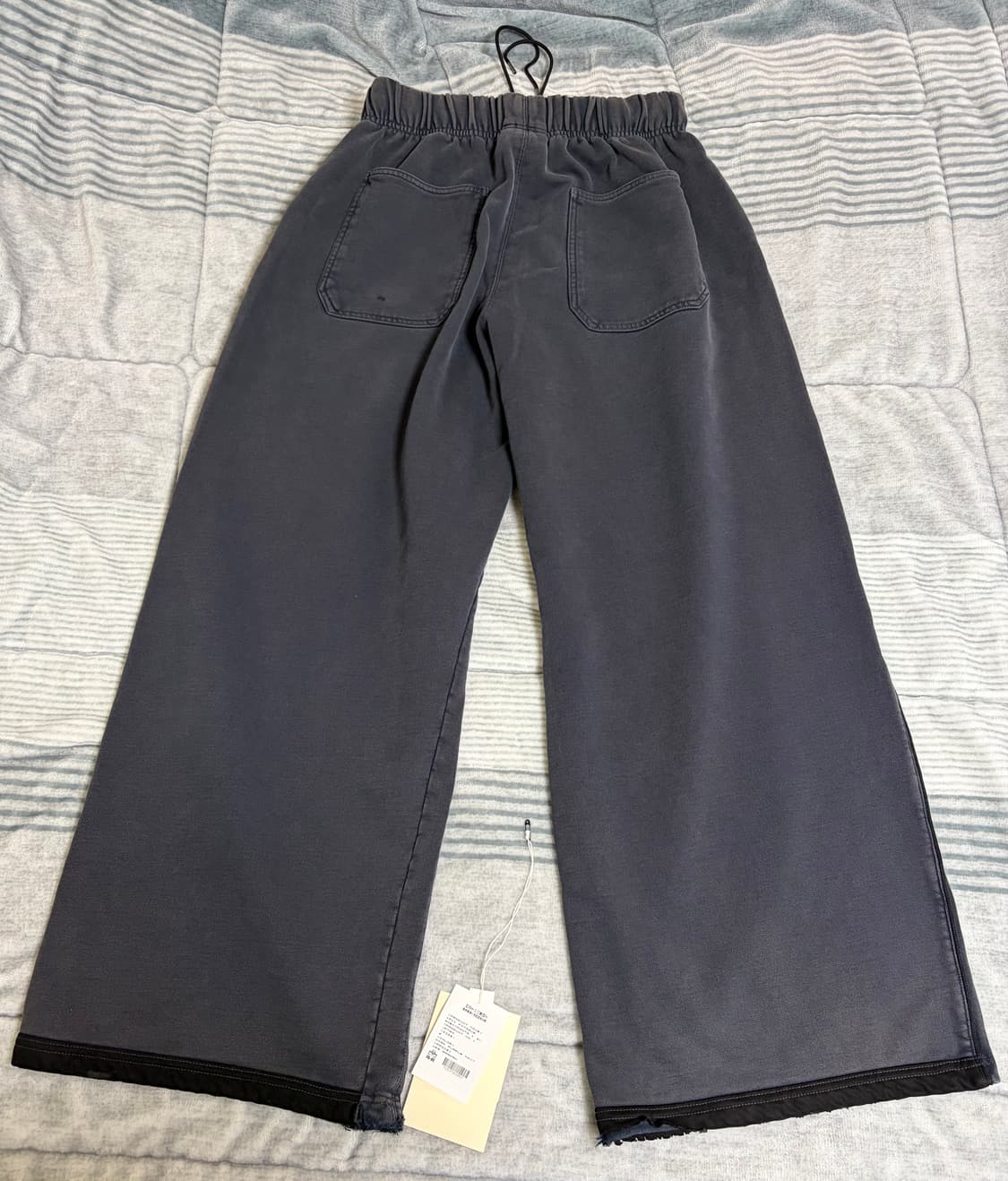 [2]폴리테루1011퍼티그스웻팬츠 다크퍼플네이비 상품이미지3