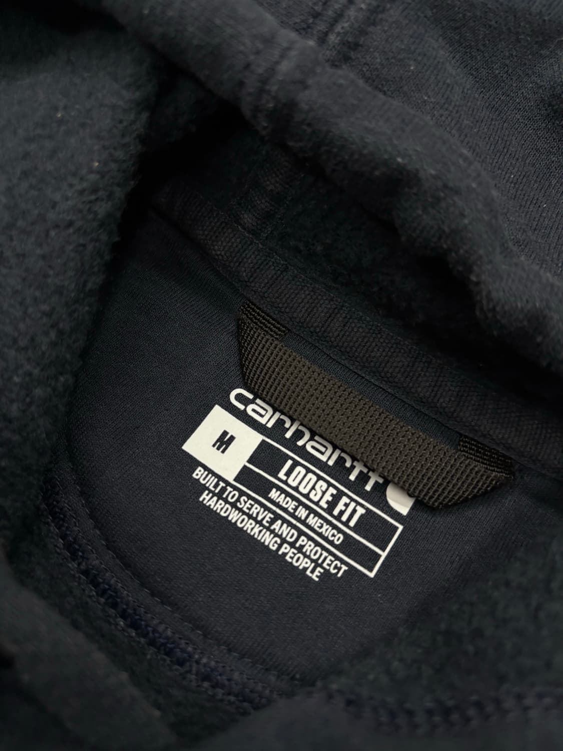 칼하트 써멀 로고 후드티 상품이미지5