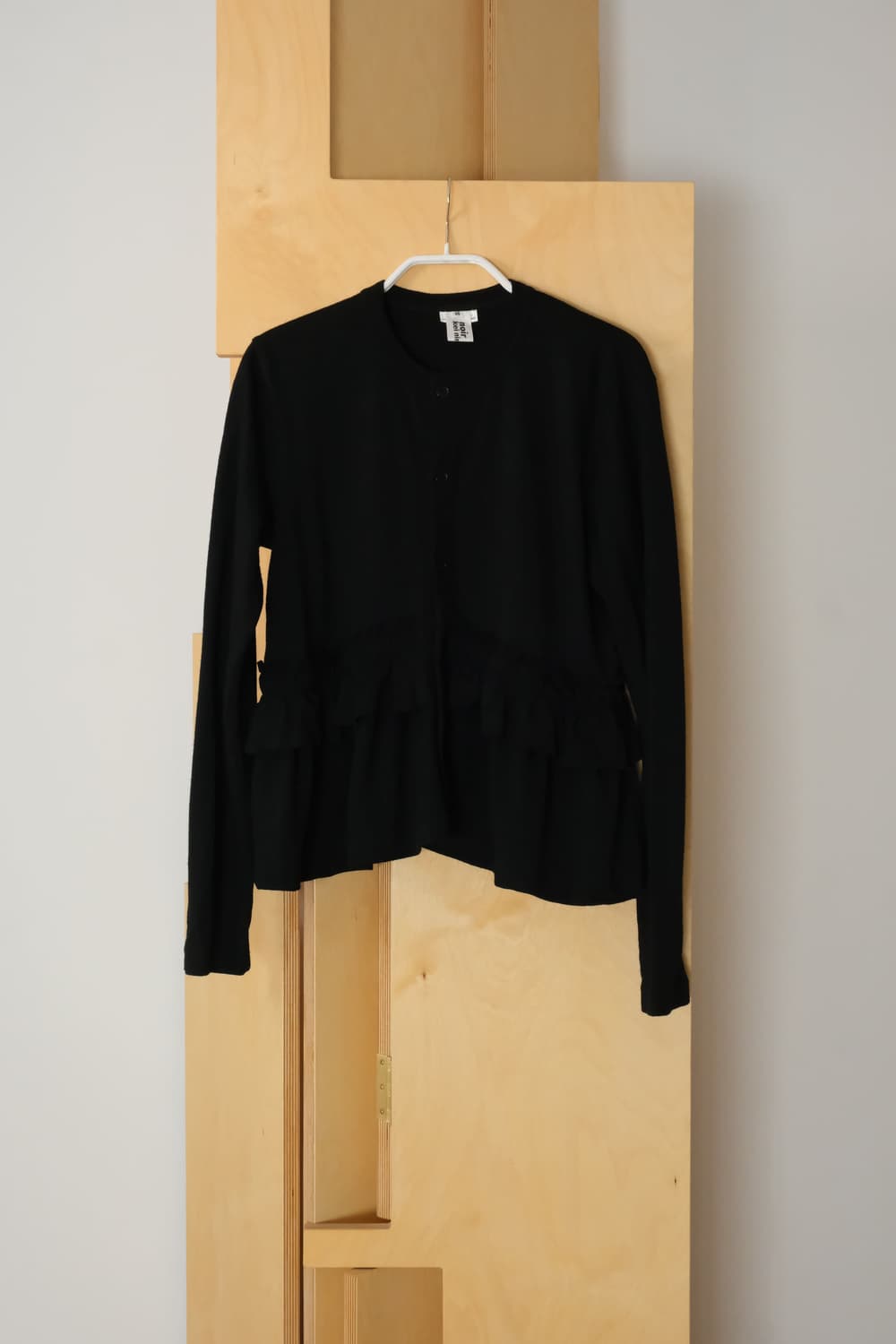 noir kei zninomiya 2024 Frill Cardigan 상품이미지1