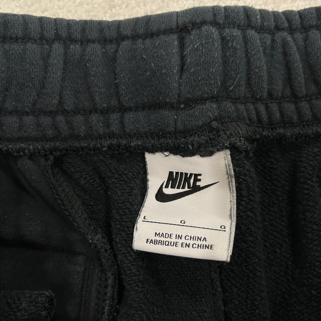 나이키 스우시 트레이닝 블랙 바지 L 상품이미지2