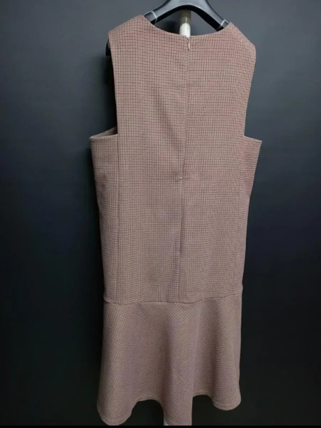 새 써스데이아일랜드 체크 춘추동 롱 원피스 66 상품이미지5