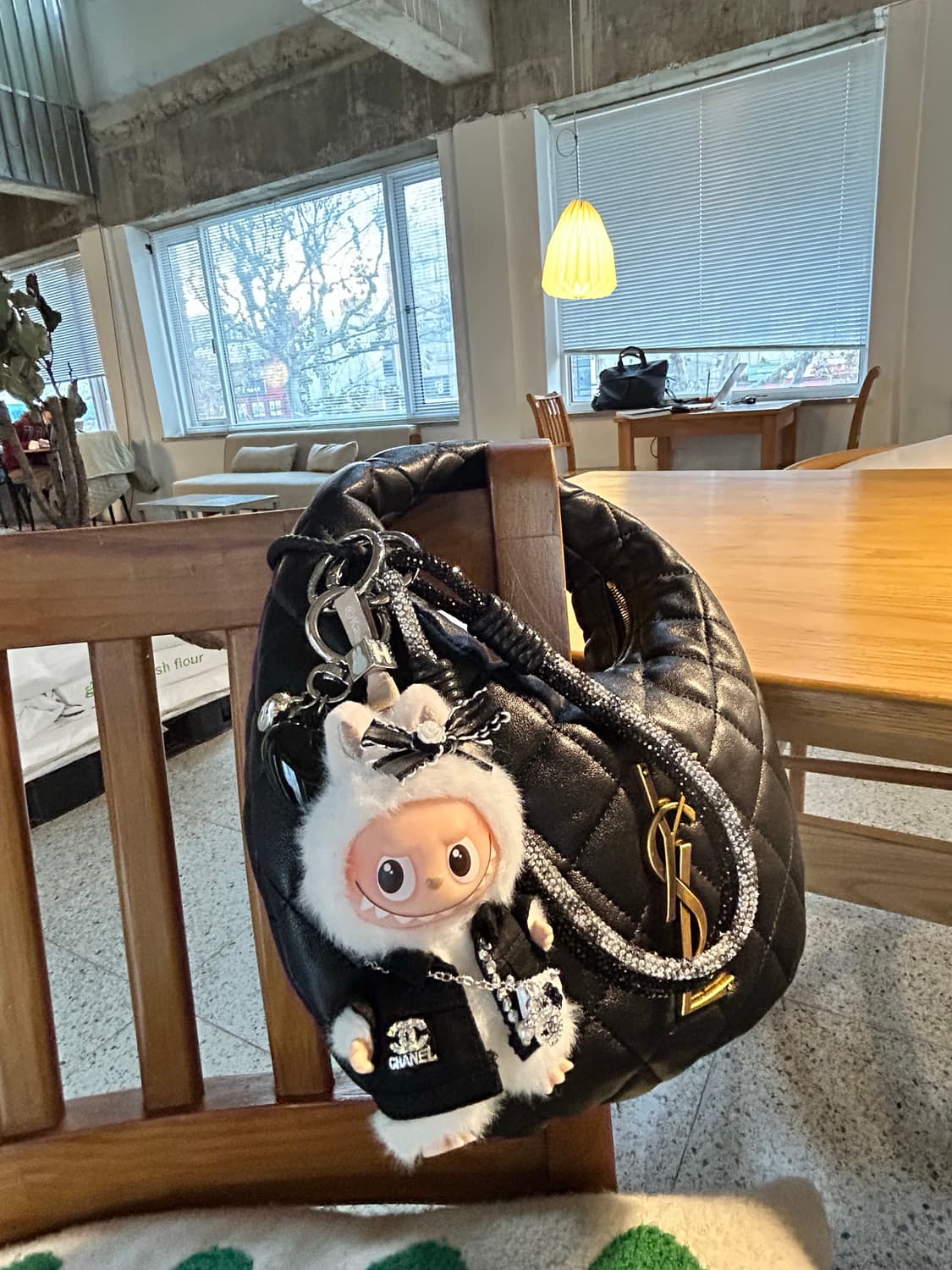 🐰미니라부부 내 마음속 비밀번호”H”커스텀키링 상품이미지8