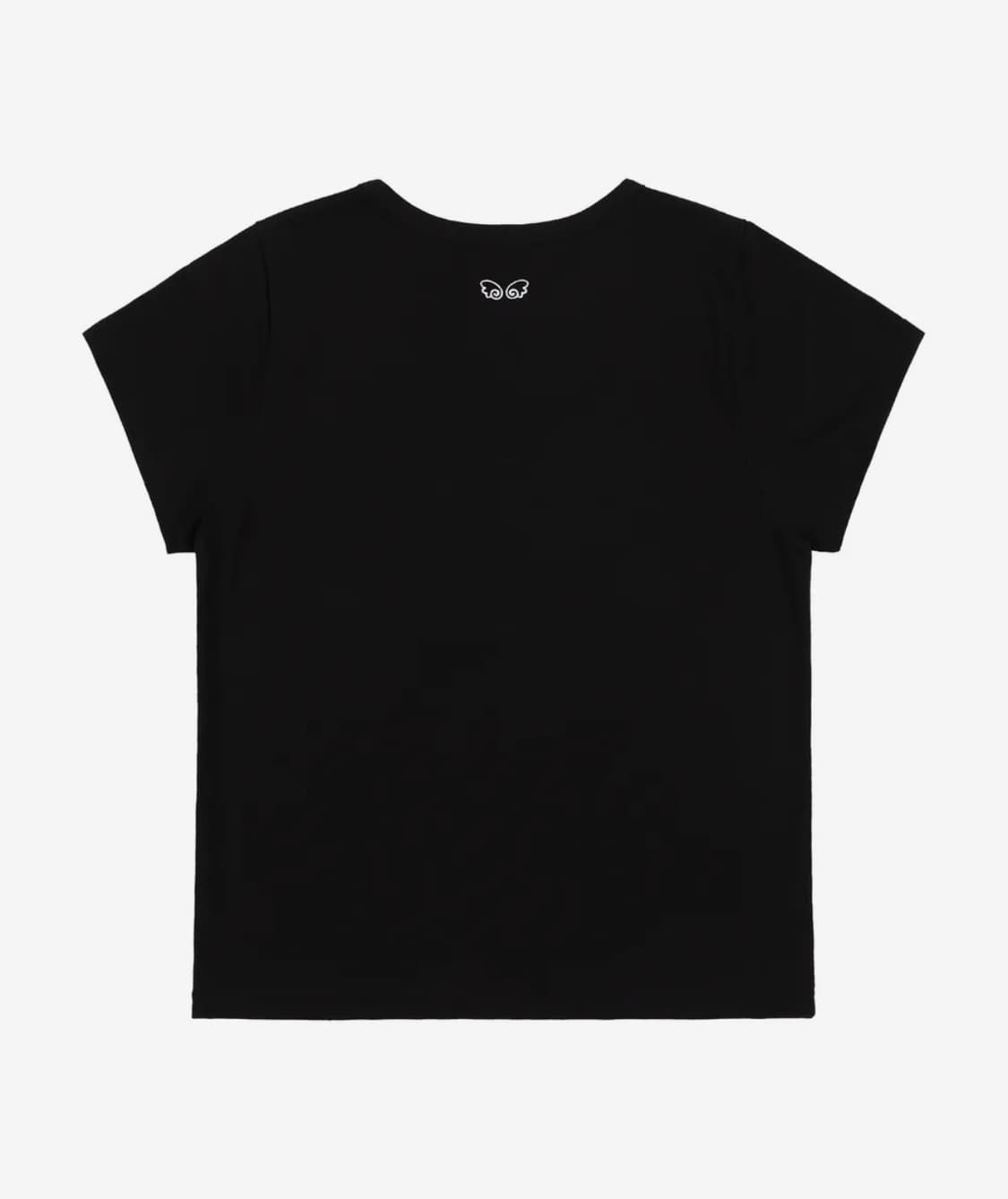 팬시클럽 믹스 스타 엔젤 패치 티 (BLACK) M 상품이미지2