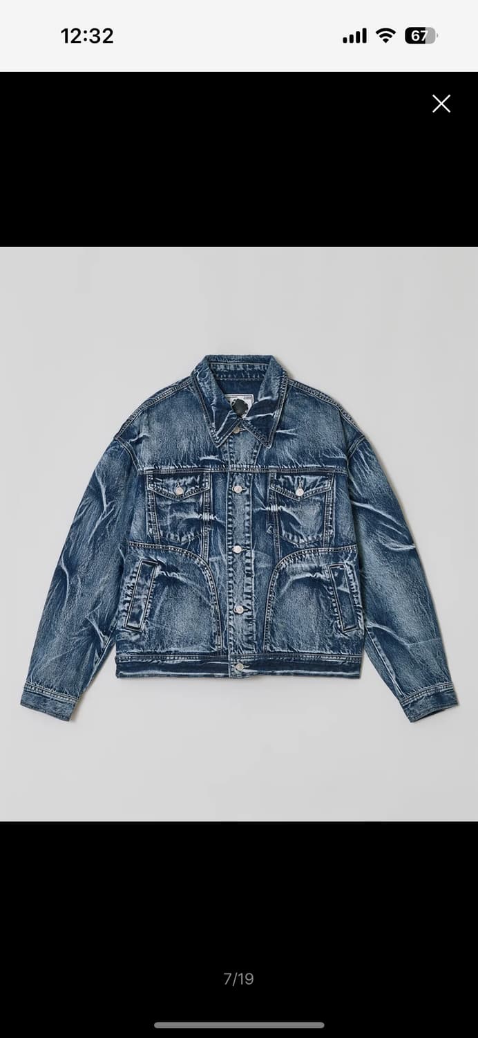 핀치 윈드 데님 트러커 자켓 상품이미지3