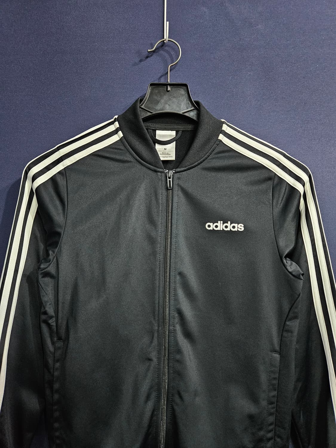 아디다스 삼선 블랙 남성 슬림핏 95 져지 상품이미지7