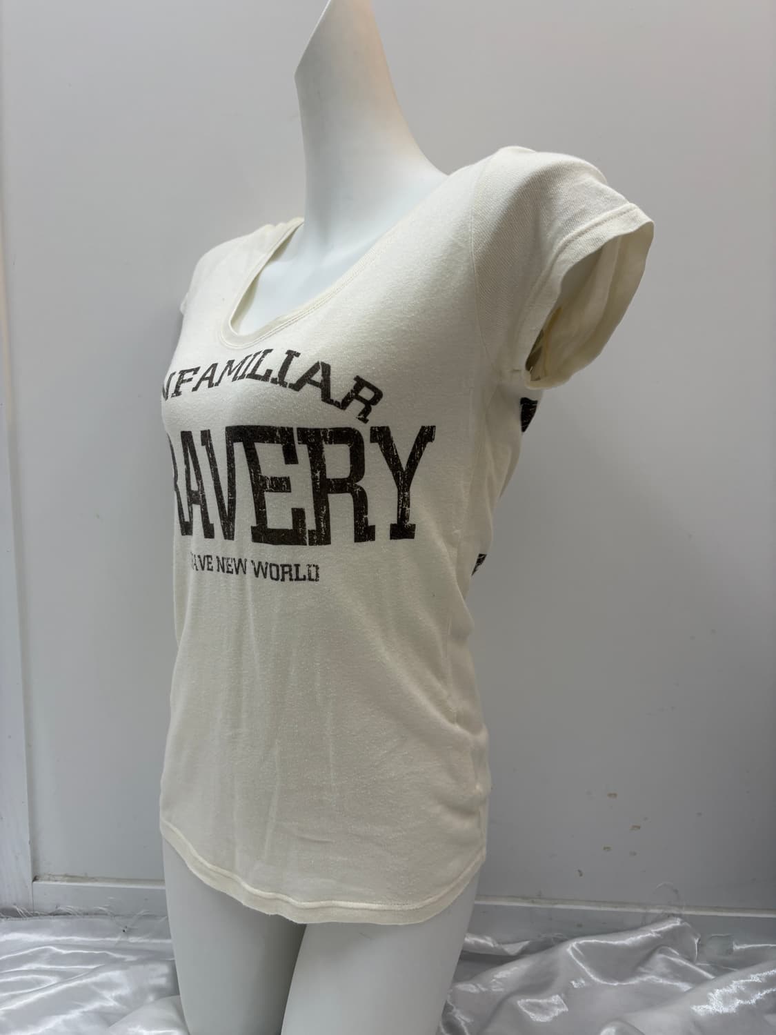 Y2K 걸스 프린팅 반팔 티 상품이미지3