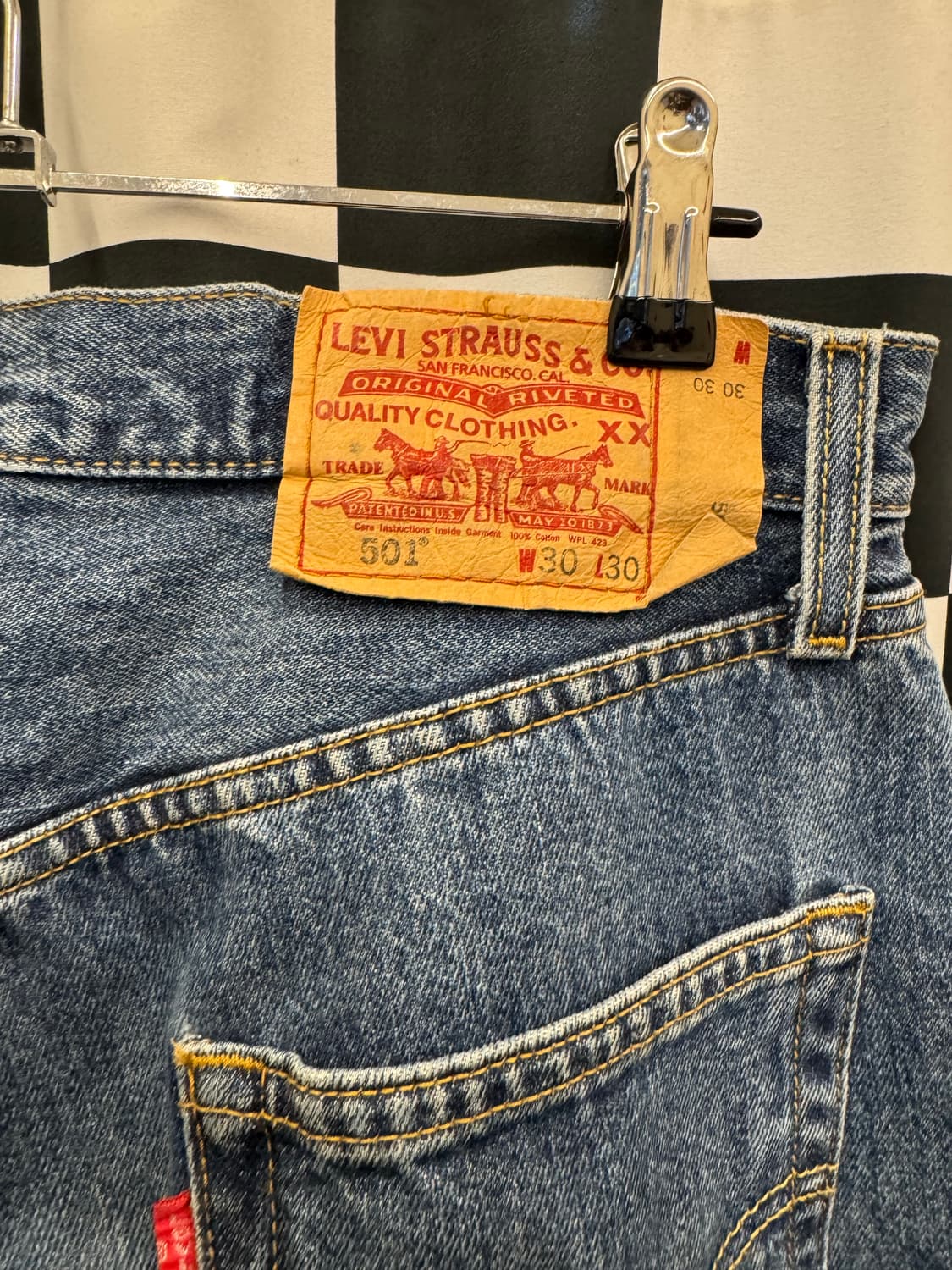 리바이스 501 스트레이트 팬츠 처분  상품이미지3