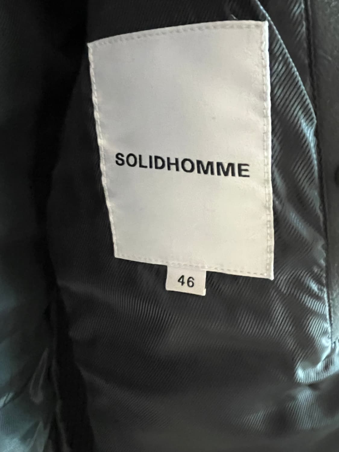 솔리드옴므 패딩 니트 가디건 46 상품이미지2