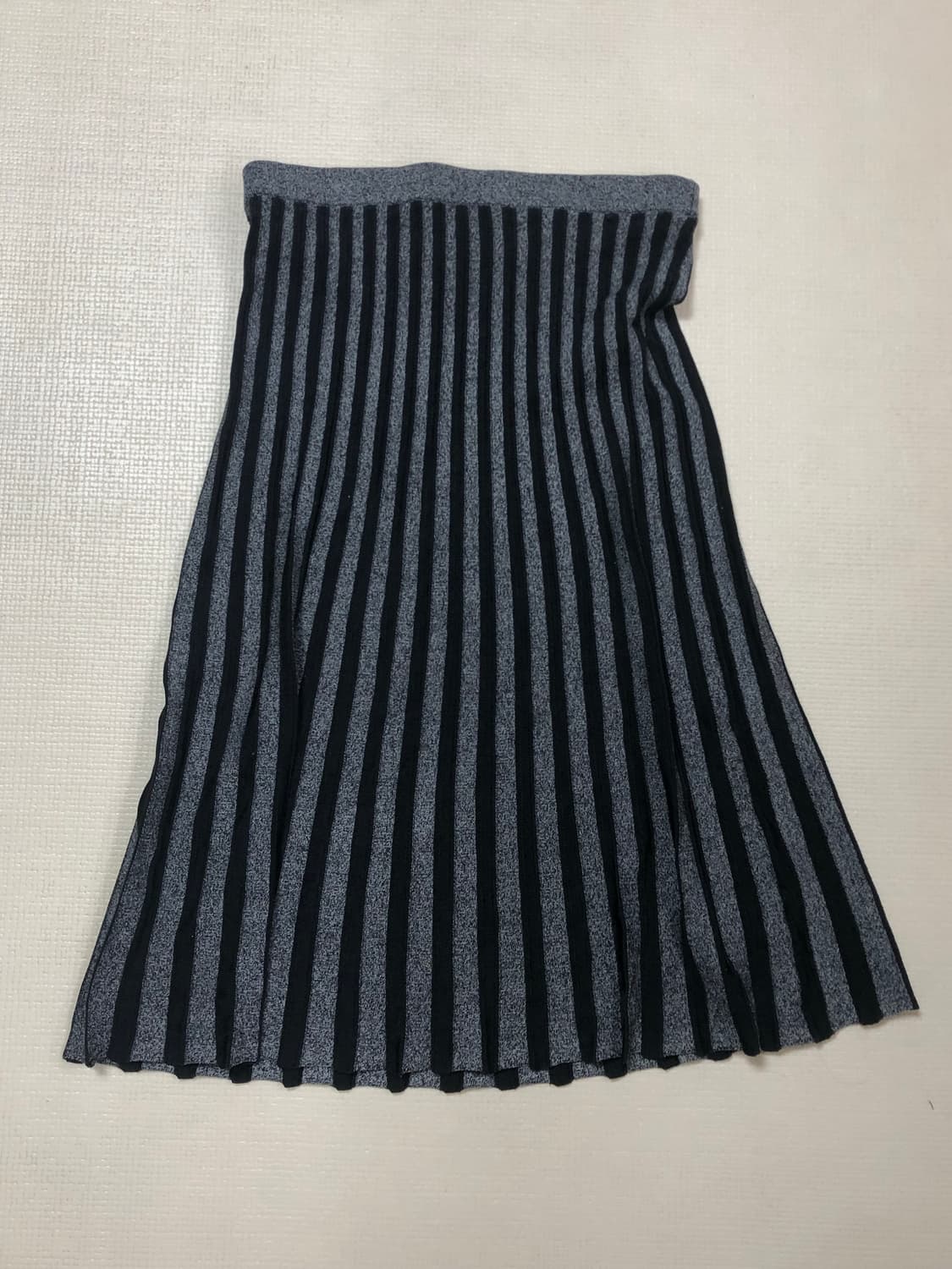 빈티지 블랙 스트라이프 스커트 상품이미지9